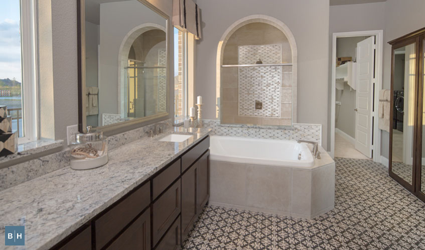 Britton Homes Light Farms Master Bath